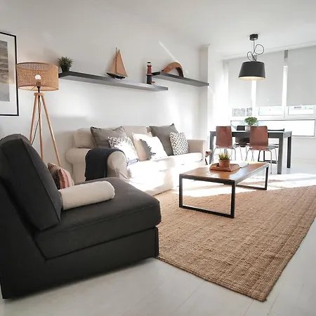 公寓 White Cozy Flat In Donostia *