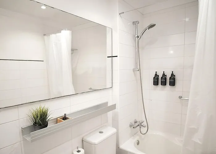 公寓 White Cozy Flat In Donostia 圣塞瓦斯蒂安