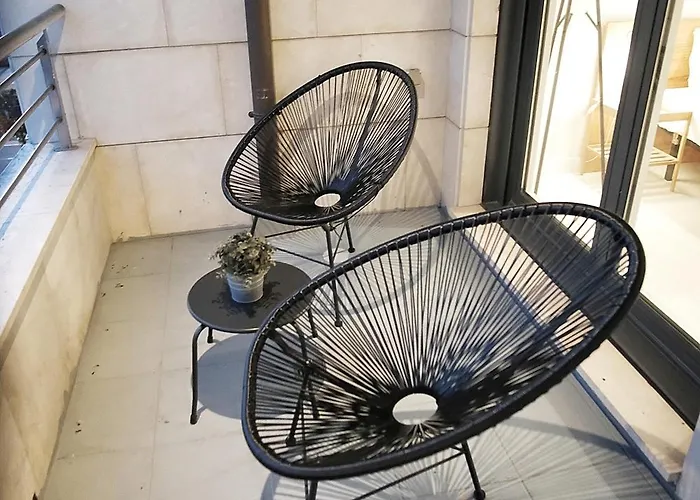 Daire White Cozy Flat In Donostia *